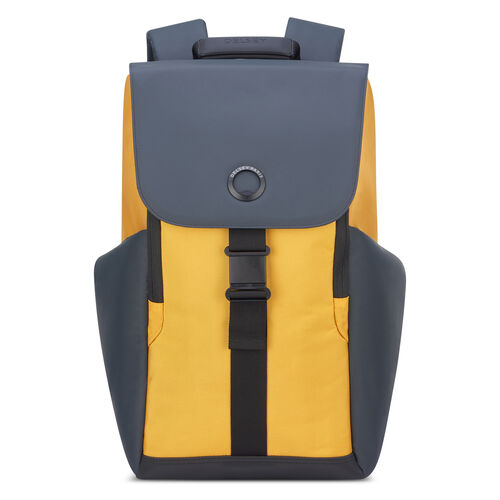 Delsey Securflap Laptop-Rucksack 15" 45,5 cm, gelb