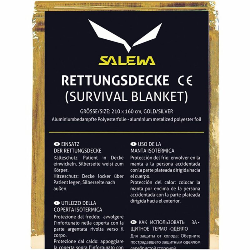 Salewa Rescue Blanket Rettungsdecke (Gelb)
