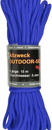 normani Allzweck-Outdoor-Seil 5 mm x 15 m Chetwynd, Blau